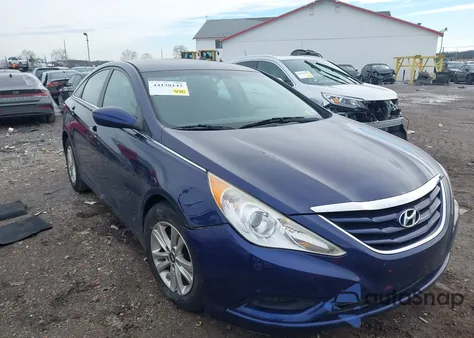 2012 Hyundai Sonata Gls z USA, uszkodzony, nr VIN 5NPEB4AC6CH421406